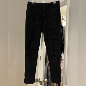 Wit and wisdom houndstooth jegging size 10